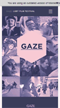Mobile Screenshot of gaze.ie